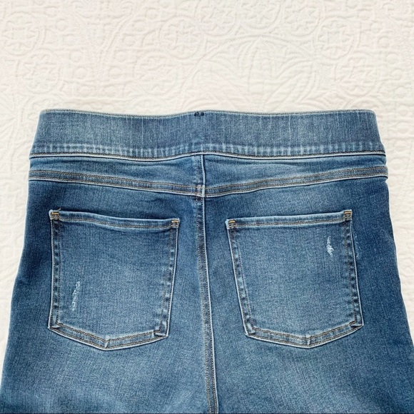 SPANX Distressed Ankle Skinny Jeans - Picture 6 of 8